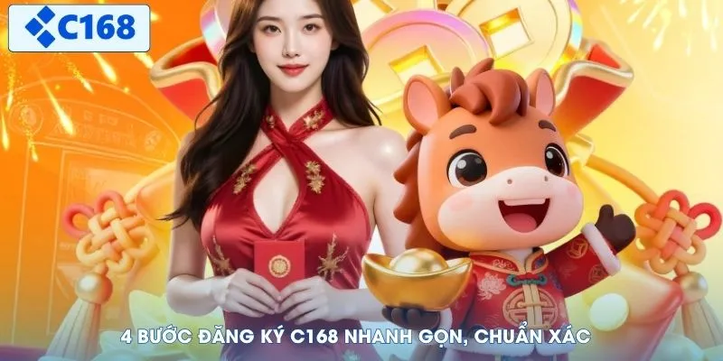 4 bước đăng ký C168 nhanh gọn, chuẩn xác